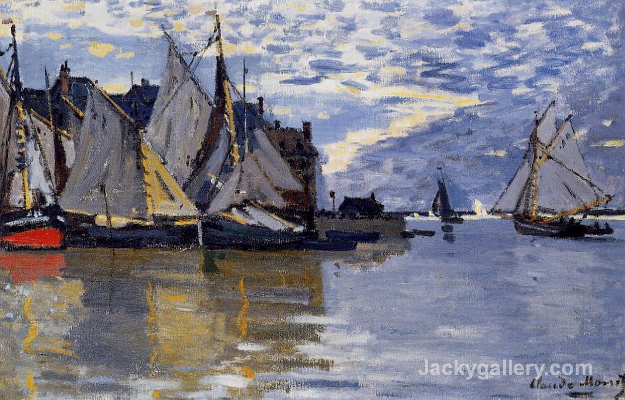 Sailboats by Claude Monet paintings reproduction
